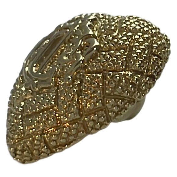 Auth DIOR/ChristianDior - Gold Hardware Brooch - Picture 3 of 3